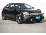 2017 Crystal Black Pearl Honda Civic Touring Sedan #121993447