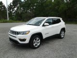 2017 Bright White Jeep Compass Latitude #121993680