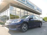 2017 Obsidian Blue Pearl Honda Accord LX Sedan #122023506
