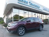 2017 Basque Red Pearl II Honda CR-V EX-L AWD #122023503