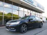 2017 Crystal Black Pearl Honda Accord Touring Sedan #122023500