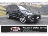 2017 Shadow Black Ford Explorer Limited 4WD #122052476