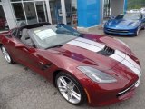 Long Beach Red Metallic Tintcoat Chevrolet Corvette in 2018