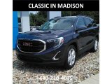 2018 Blue Steel Metallic GMC Terrain SLE AWD #122063318