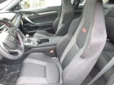 2017 Honda Civic Si Coupe Black Interior