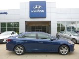 2018 Lakeside Blue Hyundai Sonata SEL #122063268