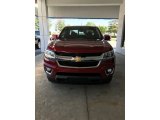 2017 Cajun Red Tintcoat Chevrolet Colorado LT Extended Cab #122078813