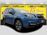 2018 Quartz Blue Pearl Subaru Forester 2.5i Premium #122078483