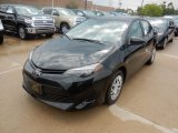 2017 Black Sand Pearl Toyota Corolla LE #122078696