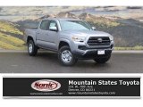 2017 Silver Sky Metallic Toyota Tacoma SR Double Cab 4x4 #122078432