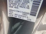 2017 Titan Color Code for Gun Metallic - Color Code: KAD