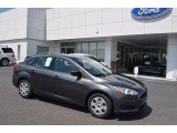 2017 Magnetic Ford Focus S Sedan #122128212