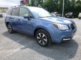 Quartz Blue Pearl Subaru Forester in 2018