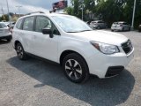 2018 Crystal White Pearl Subaru Forester 2.5i #122153793