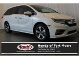 2018 White Diamond Pearl Honda Odyssey Touring #122174513