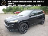 2018 Diamond Black Crystal Pearl Jeep Cherokee Altitude 4x4 #122189310