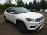 White Jeep Compass in 2018