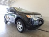 Dark Ink Blue Metallic Ford Edge in 2010