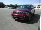 2018 Velvet Red Pearl Jeep Grand Cherokee Limited 4x4 #122189517