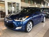 Pacific Blue Hyundai Veloster in 2017
