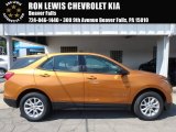 2018 Orange Burst Metallic Chevrolet Equinox LS AWD #122212260