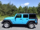 2017 Chief Blue Jeep Wrangler Unlimited Sport 4x4 #122212100