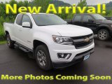 2017 Summit White Chevrolet Colorado Z71 Extended Cab 4x4 #122212375