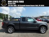 2017 Magnetic Ford F150 XL SuperCab 4x4 #122212239