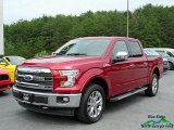 2017 Ruby Red Ford F150 Lariat SuperCrew 4X4 #122212090
