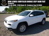2018 Bright White Jeep Cherokee Latitude Plus 4x4 #122243062