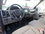2018 Ford F150 XLT SuperCab 4x4 Earth Gray Interior
