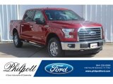 2017 Ruby Red Ford F150 XLT SuperCrew 4x4 #122243156
