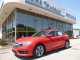 2017 Rallye Red Honda Civic LX Sedan #122243142