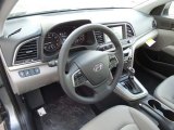 2018 Hyundai Elantra Value Edition Gray Interior
