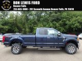 2017 Blue Jeans Ford F250 Super Duty XLT SuperCab 4x4 #122290448