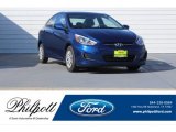 2016 Pacific Blue Hyundai Accent SE Sedan #122312608