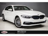 2018 Mineral White Metallic BMW 5 Series 530e iPerfomance Sedan #122312616