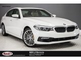 2017 Mineral White Metallic BMW 5 Series 530i Sedan #122312610