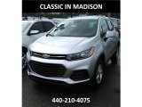 2017 Silver Ice Metallic Chevrolet Trax LS AWD #122290628