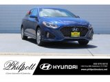 2018 Lakeside Blue Hyundai Sonata Sport #122322559