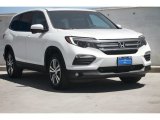 2017 White Diamond Pearl Honda Pilot EX-L #122322487