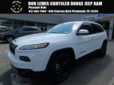 2018 Bright White Jeep Cherokee Altitude 4x4 #122330180