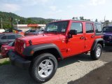 2017 Firecracker Red Jeep Wrangler Unlimited Sport 4x4 #122346333