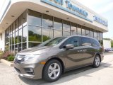 2018 Pacific Pewter Metallic Honda Odyssey EX-L #122346317