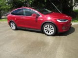 2016 Red Multi-Coat Tesla Model X 75D #122346472