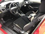 2017 Hyundai Veloster Value Edition Black Interior