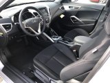 2017 Hyundai Veloster Value Edition Black Interior