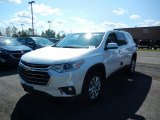 2018 Iridescent Pearl Tricoat Chevrolet Traverse LT #122369718