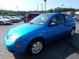 2007 Aqua Blue Metallic Ford Focus ZX3 SE Coupe #122390889