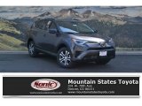 2017 Magnetic Gray Metallic Toyota RAV4 LE #122390592